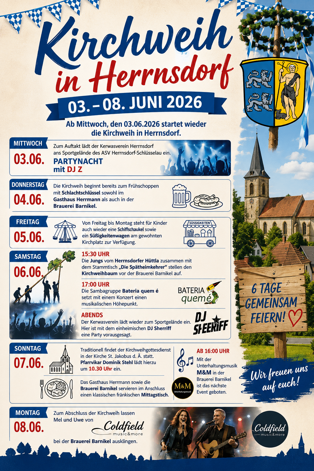 Kirchweih in Herrnsdorf