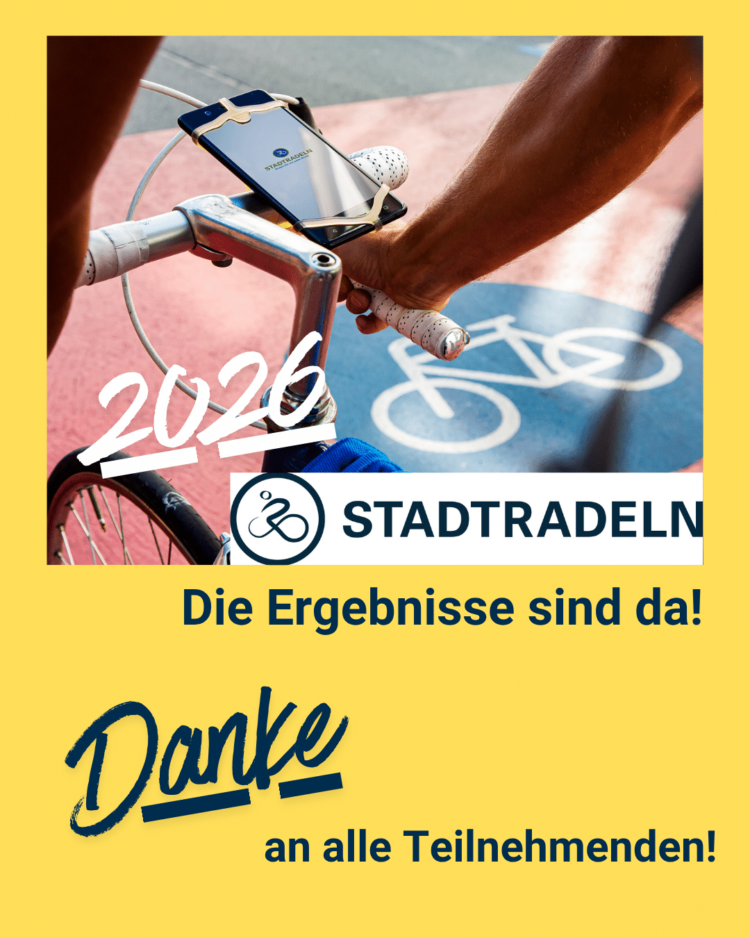 Stadtradeln 2026 - die Ergebnisse sind da!